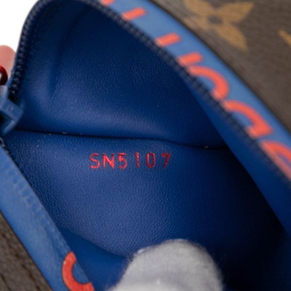 Louis Vuitton Monogram Pacific Ribbon Pouch M63045 Brown PVC Leather Women - Picture 6 of 6